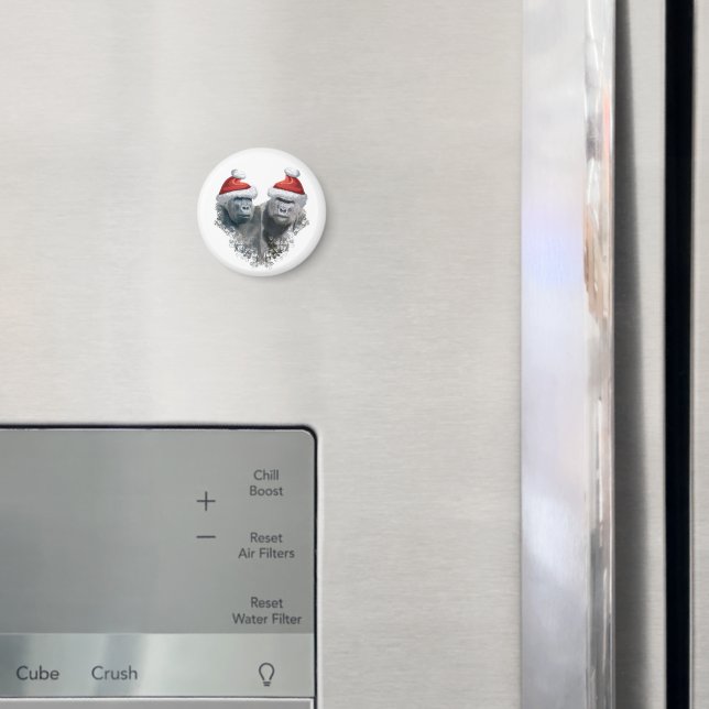 Imã Feliz Natal Gorila (In Situ (Fridge))