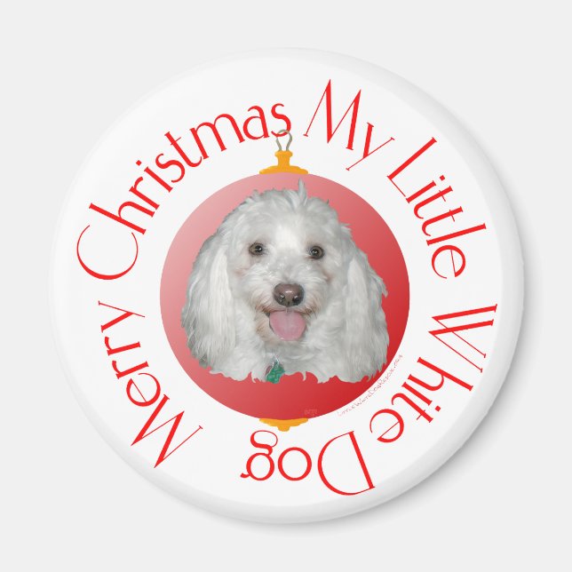 Imã Feliz Natal Havanese (Frente)