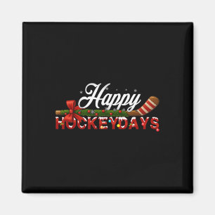 Imã Feliz Natal Hockeydays Jogador de Hóquei no Gelo E