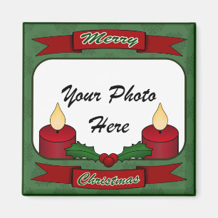 Imã Feliz Natal! Ímã feito sob encomenda da foto