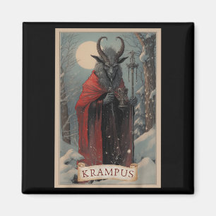 Imã Feliz Natal Krampus Xmas Horror Suéter Feio E