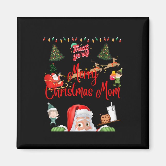 Imã Feliz Natal Mãe (Frente)