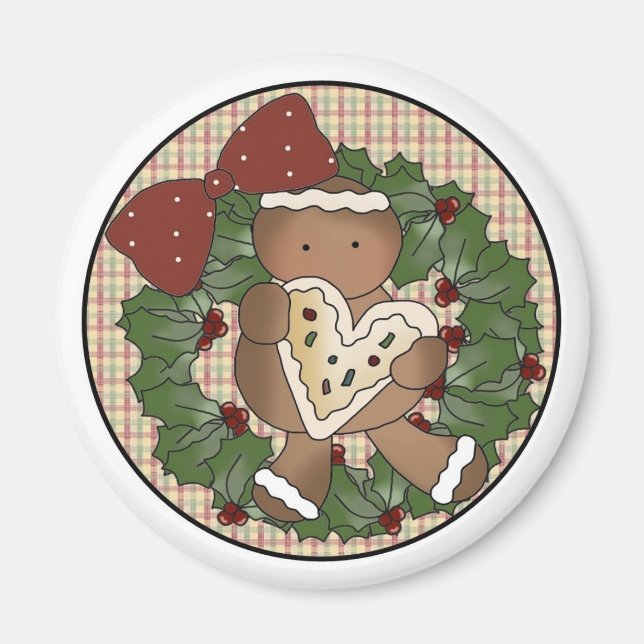 Imã Feliz Natal Magnet (Frente)