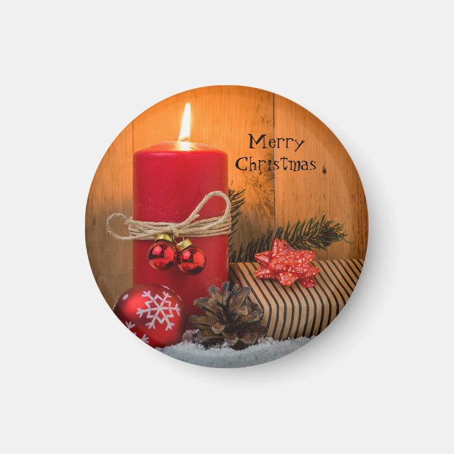 Imã Feliz Natal Magnet (Frente)