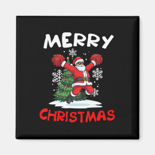 Imã Feliz Natal Papai Noel Jogando Amante de Liderança