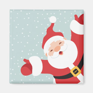 Imã Feliz Natal Papais noeis animados Magnet