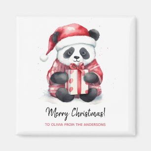 Imã Feliz Natal para Papais noeis de Panda