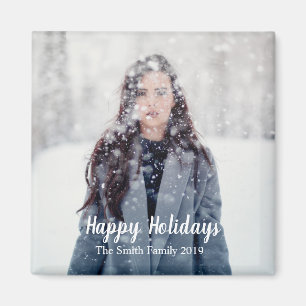 Imã Feliz Natal Personalizável