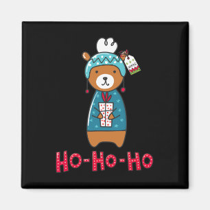Imã Feliz Natal T - Feliz Família Xmas Tee Gif