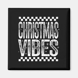 Imã Feliz Natal Vibes Retrorando Quota de Férias Verif