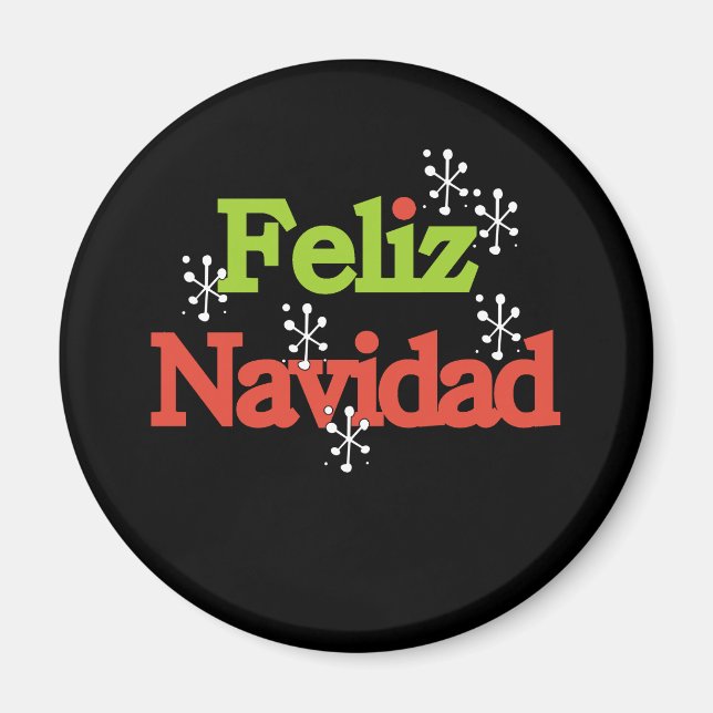 Imã Feliz Navidad (Frente)