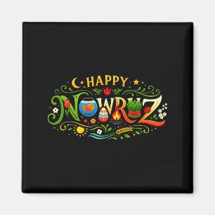 Imã Feliz Nowruz para o Ano Novo Persa Norooz Homens M