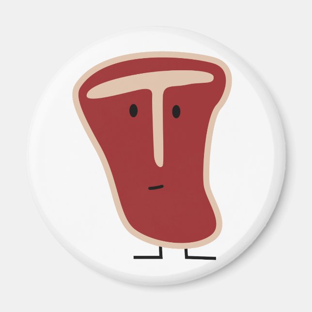 Imã Feliz osso T (Frente)