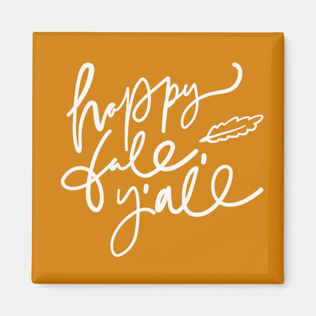 Imã Feliz outono Y (Frente)