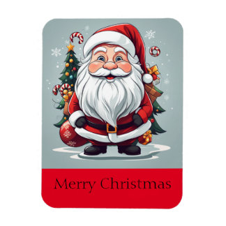 Ímã Feliz Papai noel de Natal