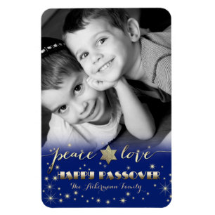Ímã Feliz Páscoa. Magnetos personalizáveis de fotos 
