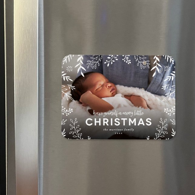 Ímã Feliz Pequena Foto da Sobreposição Botânica de Nat (Criador carregado)