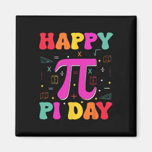 Imã Feliz Pi Day Crianças Professores De Matemática Pr