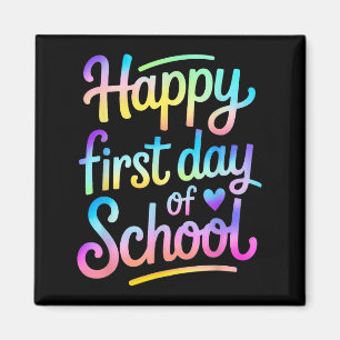 Imã Feliz Primeiro Dia Da Escola De Volta Ao Estudante