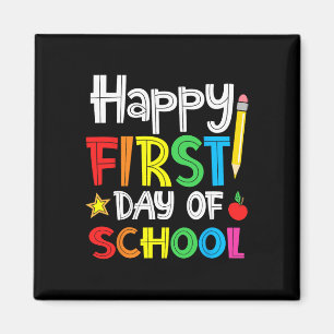 Imã Feliz primeiro dia de boas-vindas à escola