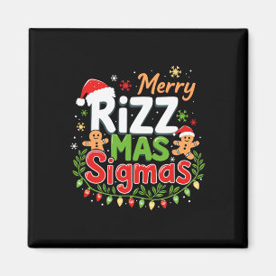 Imã Feliz Rizz Mas Sigmas Divertido Gen Alpha Natal Pa
