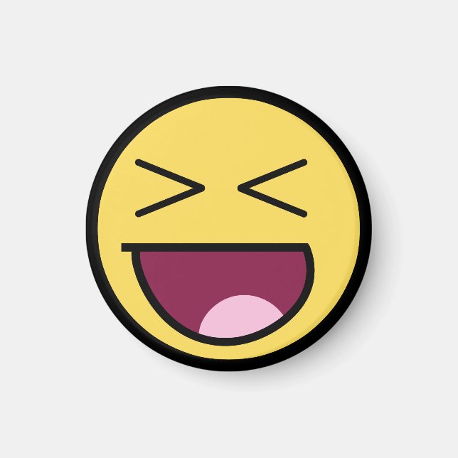 Imã Feliz Rosto Magnífico (Frente)