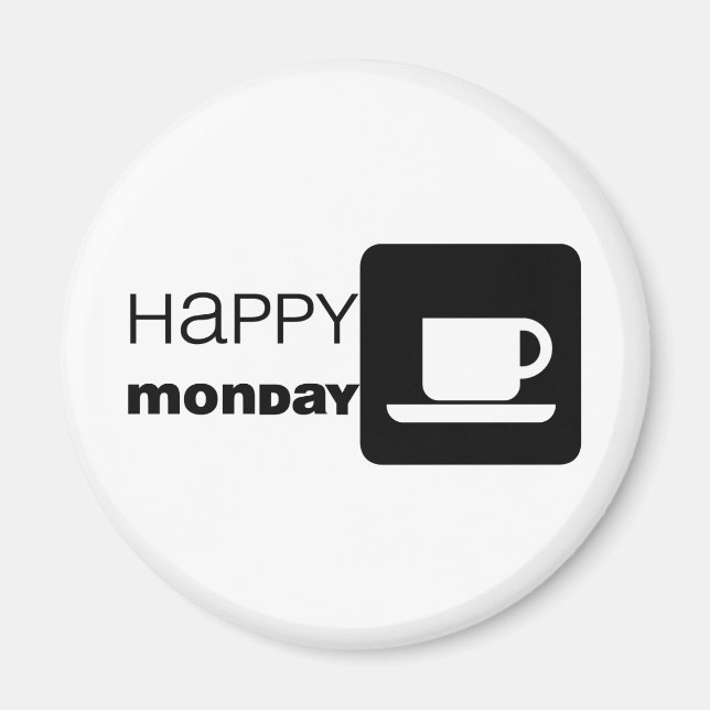 Imã Feliz segunda-feira Humor! (Frente)