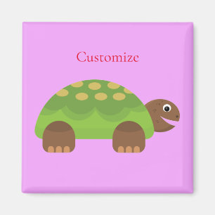 Imã Feliz Sorriso Turtle Thunder_Cove