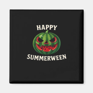 Imã Feliz Summerween Watermelon Jack O’ Lanterna - Fun