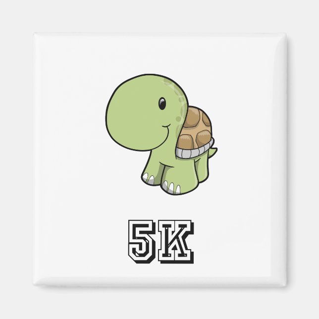 Imã Feliz Tartaruga 5K (Frente)