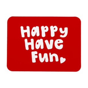 Ímã Feliz tenha o divertimento