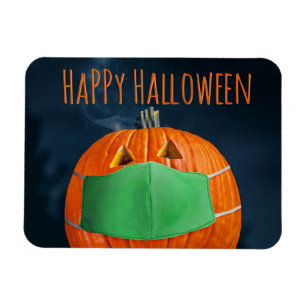 Ímã Feliz trombose de Halloween em Coronavírus