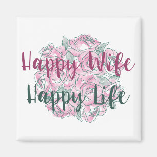 Imã Feliz vida feliz da esposa