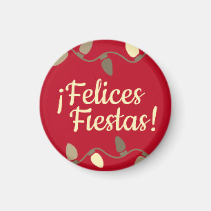 Imã Felizes feriados em espanhol Felices Fiestas