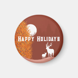 Imã Felizes Feriados - Magnet