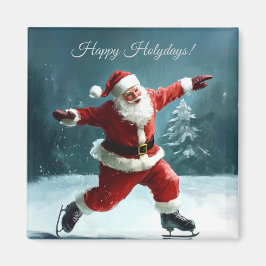 Imã Felizes Festas Papai Noel