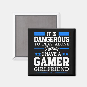 Imã Felizmente Eu Tenho Um Casal Engraçado De Namorada