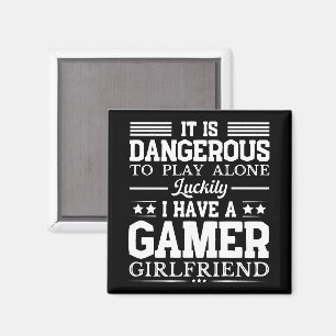 Imã Felizmente Eu Tenho Um Casal Engraçado De Namorada