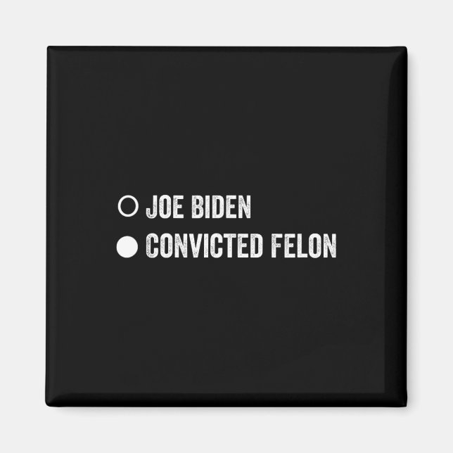 Imã Felon Funny Pro Trump 2024 (Frente)