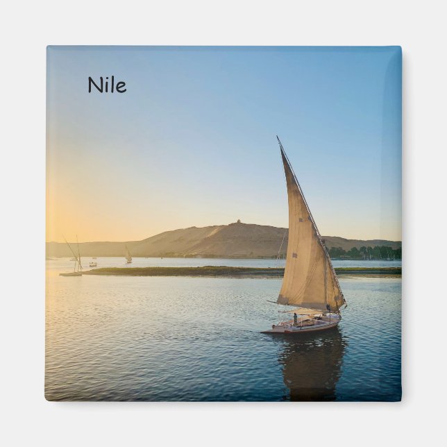 Imã Felukka no Nilo em Aswan (Frente)