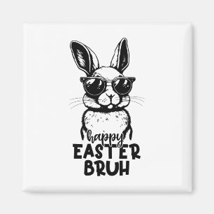 Imã Felz pascoa Bruh Funny Coelho Páscoa Coelho Coelho