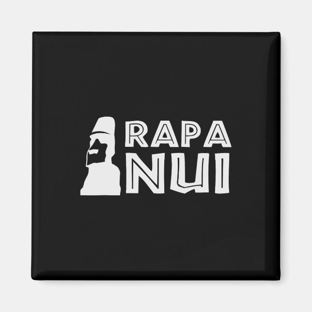 Imã Felz pascoa da Polinésia Rapa Nui Moai Páscoa Isla (Frente)