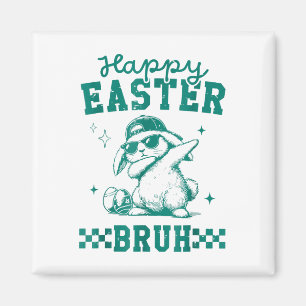 Imã Felz pascoa Engraçado Bruh Bunny Dabbing Páscoa