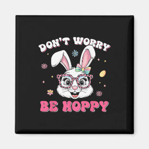 Imã Felz pascoa Rosto Coelhinho Não se Preocupe de ser