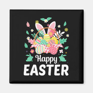 Imã Felz pascoa Sayings Egg Bunny Floral Gifts Mulhere