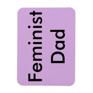 Ímã feminista do carro do pai