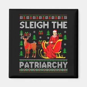 Imã Feminista Ruth Bader Ginsburg Rbg Trenó De Natal O