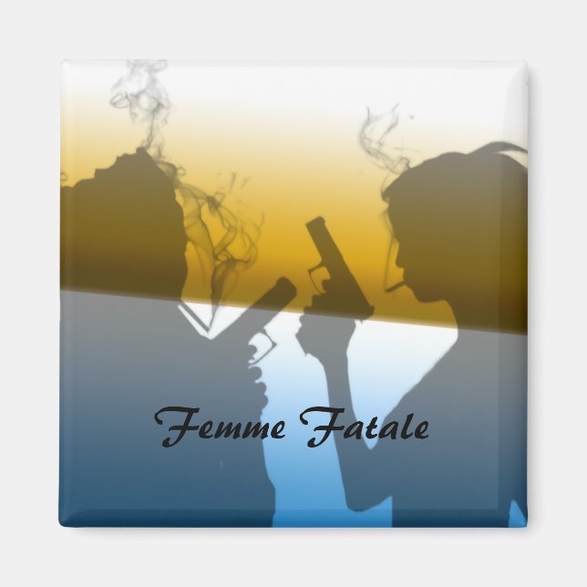Imã Femme Fatale - Magneta com Problemas Duplos (Frente)