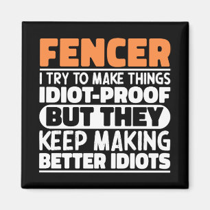 Imã Fencer, Tento Fazer As Coisas Engraçadas Dizendo E
