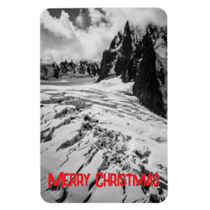 Ímã Fenda Glacial Mont Blanc, França Natal